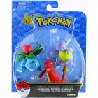 Figuuri: Pokemon - Ivysaur, charmeleon, wartortle (Tomy)