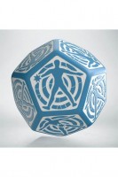 Noppa: D12 Hit Location Die Dice (Blue)