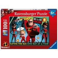 Palapeli: Disney Pixar The Incredibles 2 Xxl 100 Piece Jigsaw