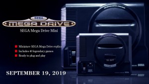 SEGA Mega Drive Mini konsoli