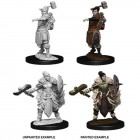 D&D Nolzur's Marvelous Unpainted Minis: Half-Orc Female Barbarian