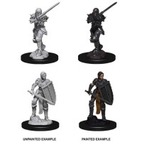 D&D Nolzur\'s Marvelous Unpainted Minis: Human Female Fighter