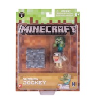 Figuuri: Minecraft - Chicken Jockey (7cm)