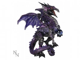 Nemesis Now: Purple Dragon Protector (14,5cm)