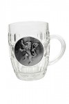 Tuoppi: Game of Thrones - Lannister Metallic Logo (500ml)