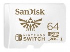 Sandisk Nintendo Switch 64GB MicroSDXC muistikortti (160mb/s 60mb/s)