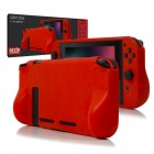 ORZLY: Punainen Comfort Grip Case for Nintendo Switch