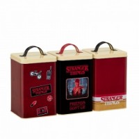 Funko POP!: Storage Set - Stranger Things Retro Logo