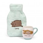 Lahjasetti: Pusheen - Mug & Hot Water Bottle (Muki ja Kuumavesipullo)