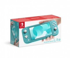 Nintendo Switch: Lite Pelikonsoli (Turkoosi) (Kytetty)