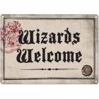 Kyltti: Harry Potter - Wizards Welcome (21cm)