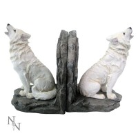 Kirjatuki: Wardens of the North Wolf Bookends (20.3cm)
