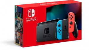 Nintendo Switch: Pelikonsoli (Neon)