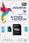 ADATA 128GB Micro SDXC V10 85MB/s + (adapteri)