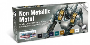 Vallejo: 72212 Non Metallic Metal Paint Set