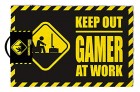 Ovimatto: Gamer At Work Doormat