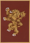 Game Of Thrones: Quilled Lannister Greeting Card