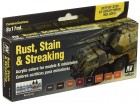 Vallejo: RUST STAIN & STREAKING SET (Game Color)