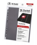 Ultimate Guard: 18-Pocket Pages Side-Loading Grey (10)