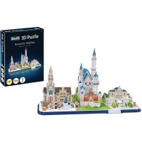 Palapeli 3D: Bavarian Skyline 3d Revell Puzzle