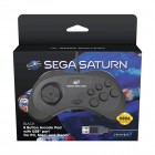 Retro-bit: Sega Saturn Usb Pad Black (Pc/Mac)