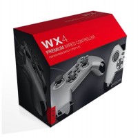 Gioteck: Wx4 Wired Silver Controller (switch, Ps3 & Pc)