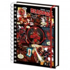 Muistikirja: Marvel Comics - Here Comes Deadpool (A5)