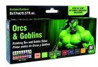 Vallejo: Orcs & Goblins Painting Set