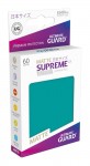 Korttisuoja: Ultimate Guard Supreme Japanese Matte Petrol Blue (60kpl)