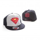 Cap: Superman - Snapback with Logo (Harmaa/Musta)