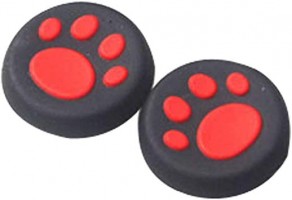 Ohjainapu: Paw Grips - Black/Red