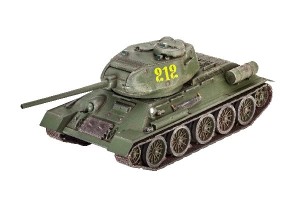 Pienoismalli: Revell T-34/85 1:72