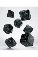 Noppasetti: Galactic Dice Set black & blue (7)