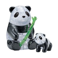 Palapeli: 3D Puzzle - Crystal Panda Pair