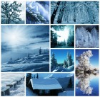 Palapeli: Winter Collage (1500)
