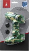 Spartan Gear - PS4 Controller Silicon Skin Cover And Thump Grip (Green Camo)