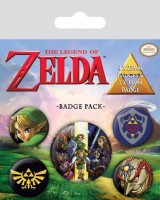 The Legend Of Zelda Badge Pack