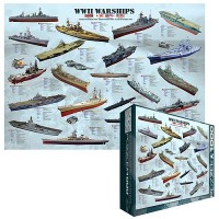 Palapeli: World War II Warships (1000)