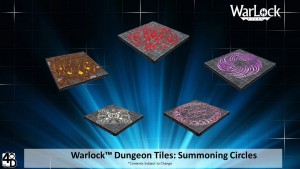 Miniatyyrimaasto: WarLock Tiles - Summoning Circles