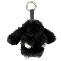 Pehmolelu: Black Rabbit Key Chain Plush (15cm)