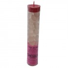 Gaming Counters: Chessex Crystal Pink Frosted Stones 14cm Tube (40+)