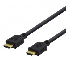 HDMI: Kaapeli Deltaco - UHD 4K Musta (3m)
