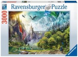 Palapeli: Ravensburger - Reign Of Dragons (3000pcs)