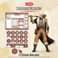 D&D 5th Edition: Barbarian Token Set
