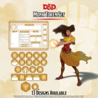 D&D 5th Edition: Monk Token Set