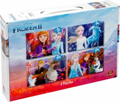 Palapeli: Frozen II 4-in-1