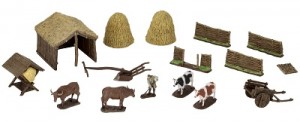 Miniatyyrimaasto: WizKids 4D Settings: Medieval Farmer