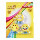 Emoji Wind Up Toys 3 Pack