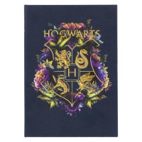 Muistikirja: Harry Potter - Hogwarts Logo (A5)