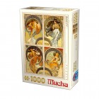 Palapeli: Alphonse Mucha - Arts (1000)